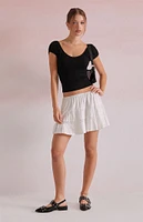 Beverly and Beck Daisy Corset T-Shirt