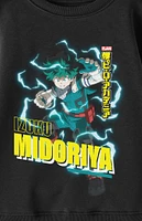 Kids My Hero Academia Izuku Midoriya Crew Neck Sweatshirt