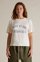 Fear of God Essentials Women's Shell Tri-Blend Crew Neck T-Shirt