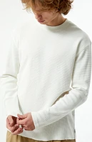 Rhythm Classic Waffle Knit Long Sleeve T-Shirt