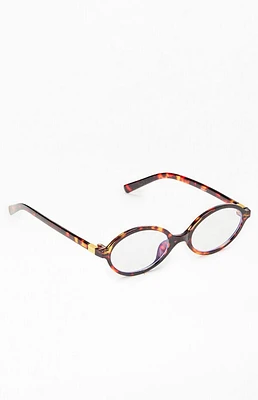Pacsun Tortoiseshell Plastic Round Readers