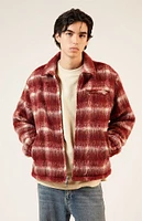 PacSun Brushed Plaid Jacket