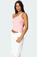 Edikted Asymmetric Contrast Top