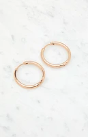 John Galt Gold Hoop Earrings