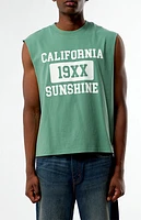 Pacsun Sunshine Cutoff Muscle T-Shirt