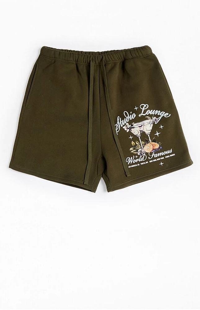 Pacsun Studio Lounge Fleece Sweat Shorts
