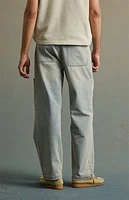 RARE DNM EDIT Tinted Light Indigo Curve Pocket Baggy Jeans