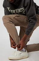 PacSun Stretch Taupe Slim Cargo Pants
