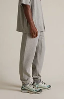 Fear of God Essentials Dark Heather Oatmeal Fleece Sweatpants