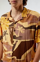 PacSun Printed Camp Shirt