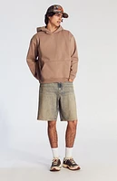 Pacsun Medium Indigo Tint Baggy Denim Shorts