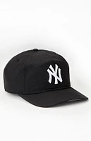 New Era NY Yankees Black Nylon Hat