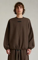 Fear of God Essentials Heather Wood Crew Neck Sweatshirt