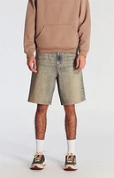 Pacsun Medium Indigo Tint Baggy Denim Shorts