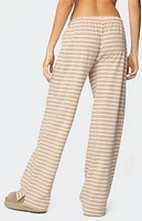 Edikted Jona Stripey Slit Pants