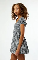 Your Favorite Gingham Babydoll Mini Dress