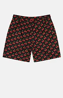 WeSC America Inc Zack Cherries AOP 5" Swim Trunks