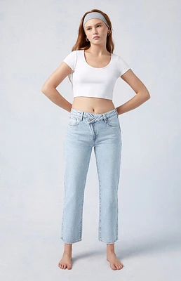 PacSun Eco Light Indigo '90s Straight Leg Jeans