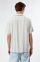 PacSun Striped Camp Shirt