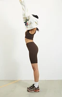 PAC 1980 Active Seamless Ribbed Biker Shorts