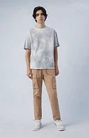 Pacsun Eco Stretch Canvas Khaki Slim Cargo Pants