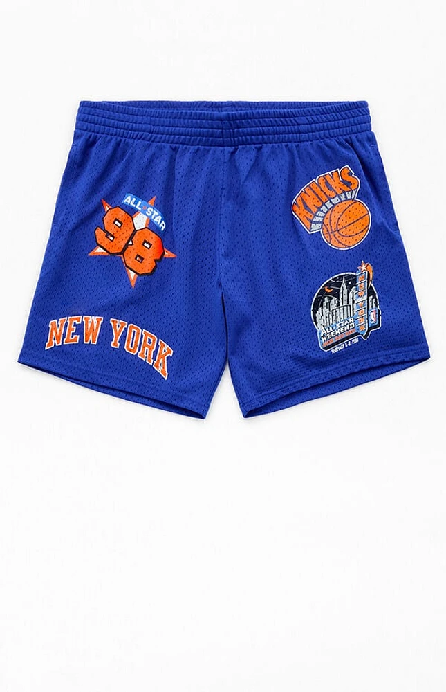 Mitchell & Ness NBA All-Star Game 1998 NY Nicks Basketball Shorts