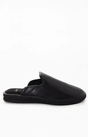 Pelli Smooth Leather Slide-On Shoes