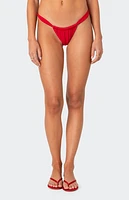 Edikted Soraya High Cut Bikini Bottom