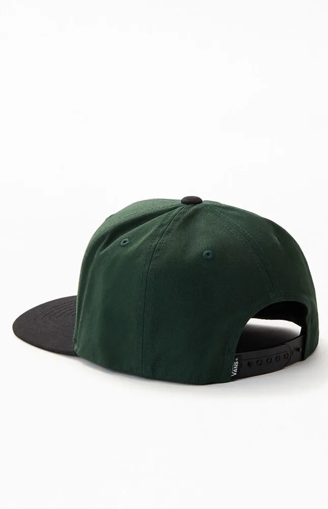 Green Kids Drop V Snapback Hat