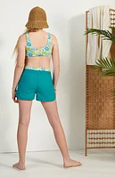 Pacsun Kids Teal 2" Boardshorts