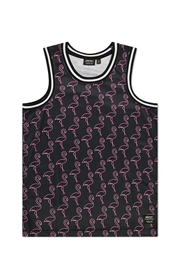 WeSC America Inc Neon Flame Basketball Tank Top