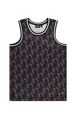 WeSC America Inc Neon Flame Basketball Tank Top