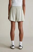 Fear of God Essentials Women's Heather Stone Lounge Shorts
