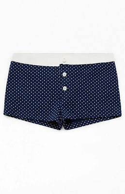 John Galt Polka Dot Pajama Boyshorts