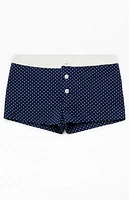 John Galt Polka Dot Pajama Boyshorts