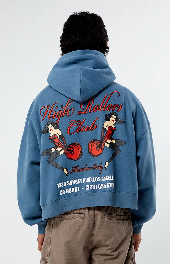 PacSun High Rollers Club Cropped Hoodie