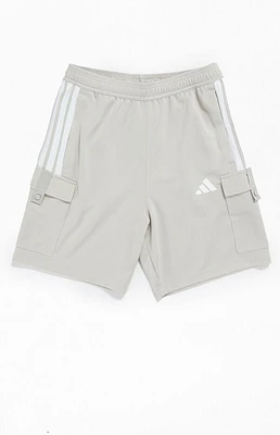 adidas Taupe Tiro Cargo Shorts