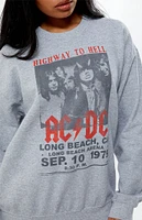 Junk Food AC/DC Highway Tour Crew Neck Sweatshirt