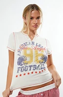 Golden Hour Los Angeles Football 96 Notched T-Shirt