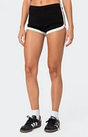 Edikted Elana Contrast Micro Shorts
