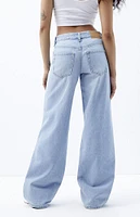 PacSun Casey Indigo Low Rise Baggy Jeans