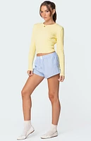 Edikted Mallory Cable Knit Sweater