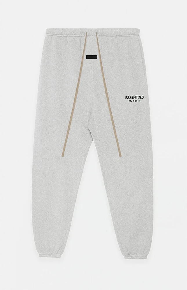 Fear of God Essentials Women's Light Heather Grey Fleece Sweatpants