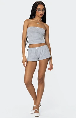 Edikted Astor Striped Shorts