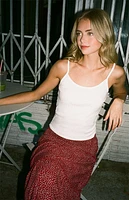 John Galt White Skylar Tank Top