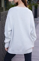 John Galt Gray Brianna Sweater