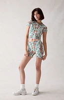 The Met x PacSun Floral Printed Biker Shorts