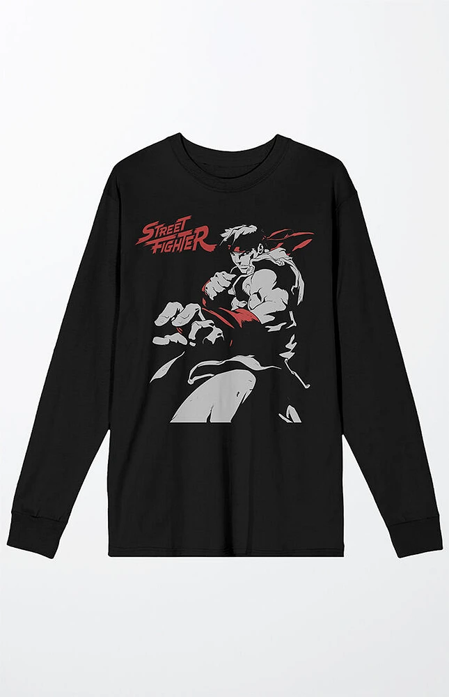 Street Fighter Ryu Long Sleeve T-Shirt