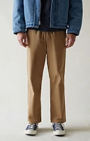 PacSun Canvas Brown Straight Trousers