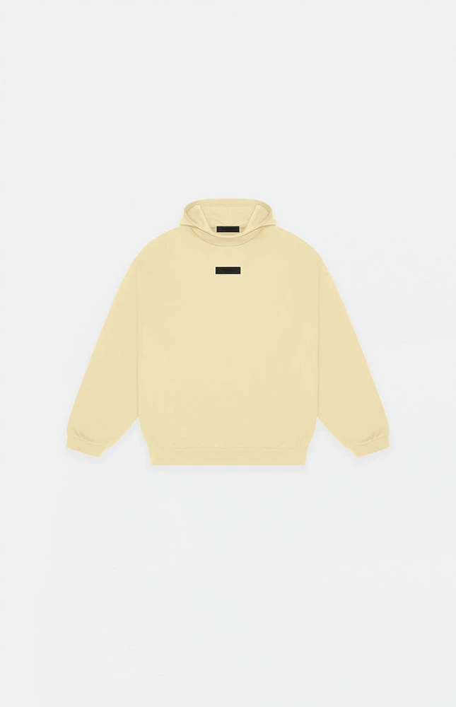 Kids Fear of God Essentials Garden Yellow Hoodie